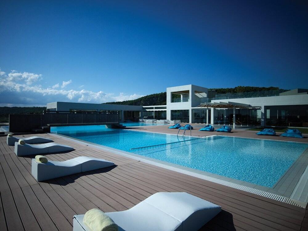 Thalatta Seaside Hotel Agia Anna  Buitenkant foto